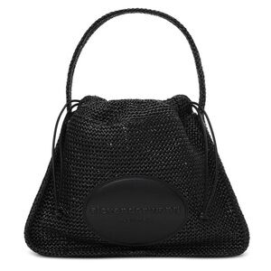Alexander Wang Ryan Large Bag Black Raffia Tote